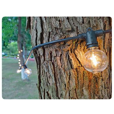 China All holiday G40 Globe Patio Lights Waterproof IP65 Injection Connectable string lights for sale