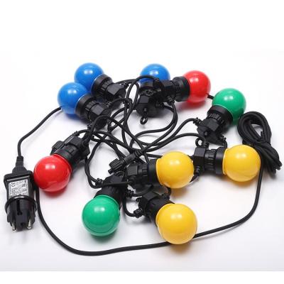 China G50 string lights Hot Sale Connectable CE RoHS 5m 10m Waterproof garlands led string lights G50 festoon lights for sale