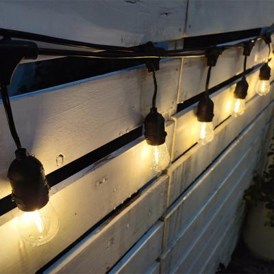 China S14 string lights Heavy Duty Waterproof S14 Bulb IP65 Outdoor Festoon Party Patio Garden Commercial Grade String Lights for sale