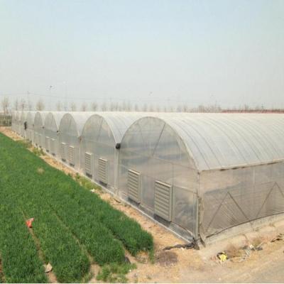 China Galvanized Chamber Customized Greenhouse Frame Structure Commercial Greenhouse Greenhouse Cost for sale