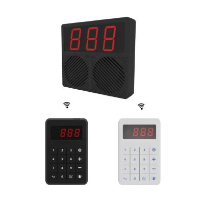 China JIANTAO Restaurant Clinic Hospital Integrated Management System Restaurant Waiter Calling System Bank Wireless Queue Management System for sale