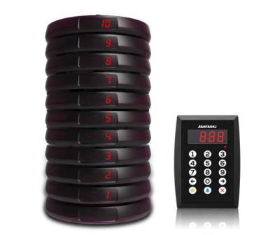 China Restaurant Frisbee Table Bell Restaurant Paging System Wireless Wireless Pager for sale