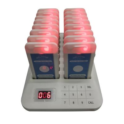 China Wireless Table Buzzer Restaurant Queue Pager Waiter Calling System Restaurant Vibrating Beeper for sale