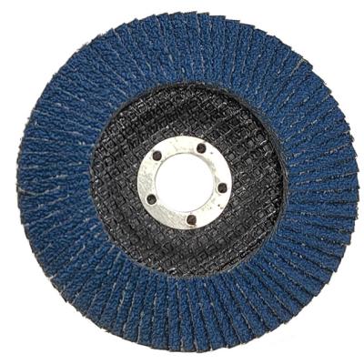 China High Efficiency 150mm  6 inches Zirconia  Flap Disc paint removal discs for sale