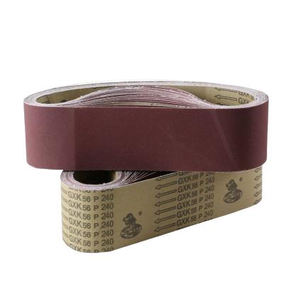 China Belt sander abrasive tools Aluminum Oxide GXK51 GXK51-B GXK56 Sanding Belt for Belt Sander for sale