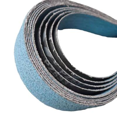 China Surface Grinding 50*2000mm Zirconia  za material Sanding belt metal polishing coated abrasive tools for sale