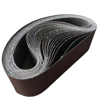 China High Efficiency Aluminum oxide 36/40/60/80/100 grit/grid gxk51-b sanling sanding belt 50x2100 for wood or metal for sale