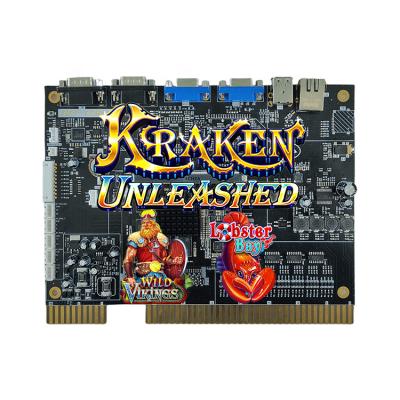 China USA Popular Game Board Multiple Skill Games Kraken Unleashed 2in1 For Game Machine HXT-B29 for sale