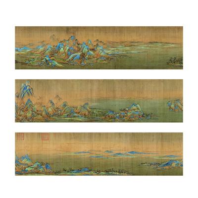 China Fabric Wholesale 51.5x1285cm Rice Tissue Paper Print Of Famous Paintings for sale