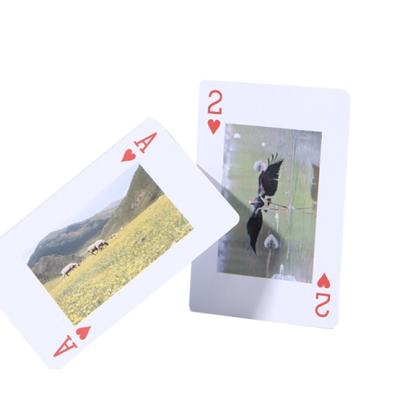 China Dutch White Card China White Core Paper Rounded Corners Customizable Poker Playing Card for sale