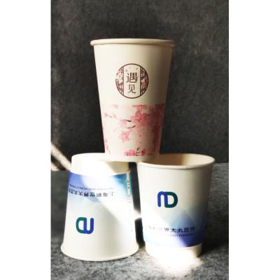 China Factory Hot Selling Disposable Coffee Cups Eco-Friendly Paper Takeaway High Quality Paper Cup For Hot Drinks for sale