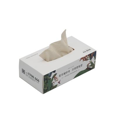 China Facial Tissue Box Storage Paper Towel Box Recyclable Tissue Paper Box Custom Product for sale