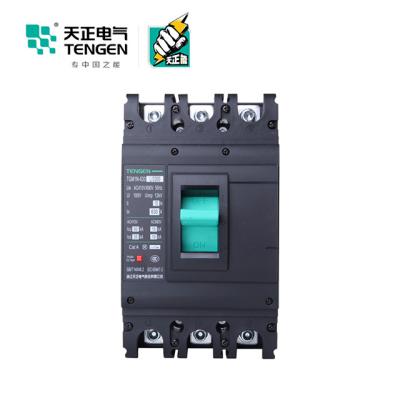 China TENGEN Auxiliary Contact Alarm Contacts TGM1N-125M 2pole MCCB 400amp MCCB 800 Amp MCCB 35KA Circuit Breaker for sale