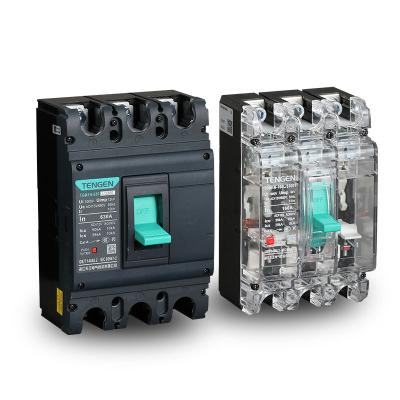 China Circuit-breaking 3p 4 pole high quality 50a 150a 160a 3 phase mccb molded case circuit breaker for sale