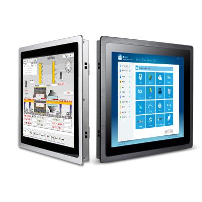 China Ip65 Application Open Frame Industrial Aio LCD Waterproof Display 12 Inch Hd Capacitive Full Flat Touch Screen PC Industrial Monitor for sale