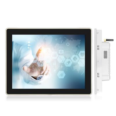 China Touch Screen 17 Inch IP65 Embedded Aluminum Industrial Computer All In One Panel PC Medical Grade Monitor for sale