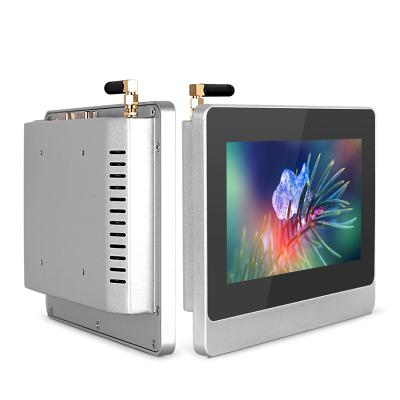 China Android AIO 10.1 Inch Panel PC 1280*800 IP65 Waterproof Wall Mount VESA Touch Screen PC Industrial Computers For Door Channel 10.1 Inch for sale