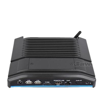 China Jawest Box PC 2*USB 2*RS232 RJ45 Quad Core Fanless+Aluminum Alloy Metal Case Mini PC A64 Industrial Android PC for sale