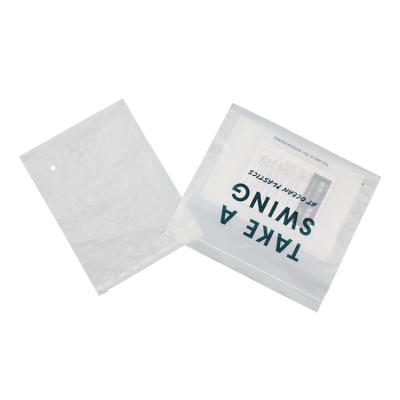 China Small Recyclable Custom Clear Zipper 50Kg Vacuum Storage Clothes Biodegradable Plastic Bag With Logo Packaging Transparent Laminate for sale