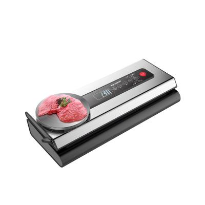 China Safe Portable Automatic Food Saver Machine Household Vacuum Sealer Compact Use Food Packing Machine for sale