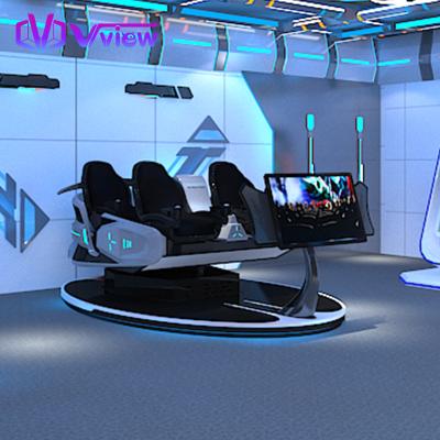 China Vview VR Classroom 9D Vr 6 Seats Vr Cinema Simulator 5D Simulator Arcade Racing Car Game Machine for sale