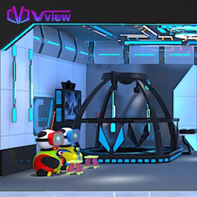 China Vview Horrible Game Horror Vr 9D Arcade Game Machine Vr Gaming Park Escape Room for sale