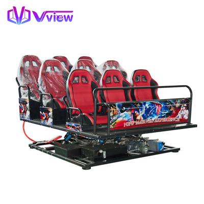 China Vview VR Arcade 5D 7D Home Motion Simulator Theater 3D 4K Smart Movie Game Projector 6D Cinema 4Seats for sale