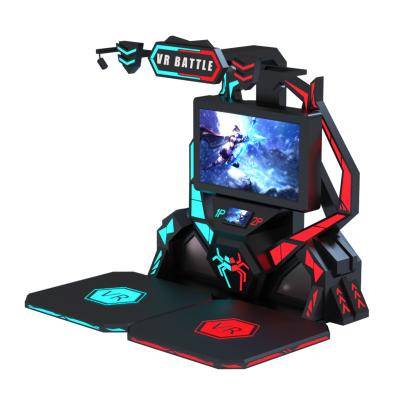 China Theme Park VR Arcade Fly Racing Battle Games Simulator Virtual Reality 9D VR 2 Player Cinema Shooting Game Machine for sale