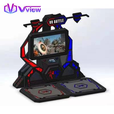 China Vview Theme Park Vr Double Player Battlefield Shooting Simulator Vr Game Machines for sale