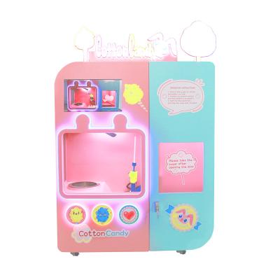 China Outdoor 24 Hour Automatic Operate Mini Shop Wifi Snack Food Candy Cotton Vending Machine For Kids à venda