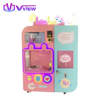 중국 Earn Money Fast High Quality Best Price Modern Kids Floss Cotton Candy Snack Vending Machine Cabinet 판매용