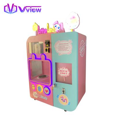 China Vview Custom Professional Commercial Automatic Snack Food Cotton Candy Machine for sale