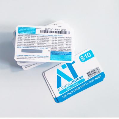 China paper & Custom Cardboard Scratch-Up Barcode Scratch Card Printing PVC Prepaid Scratch Cards for sale