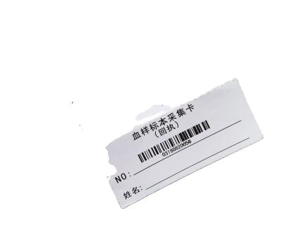 China paper & Perforated Cardboard Line Snap Off Folded Paper Die Cutting Cardboard Irregular With Unique Codes And Barcode for sale