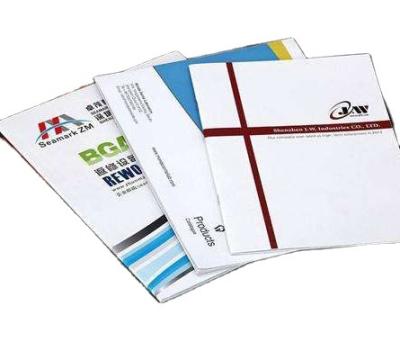 China paper & Custom Printing Cardboard Brochure Booklet Bulk Catelogue With Cheap Price for sale