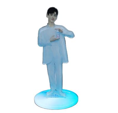 China Custom High Quality UV PVC Print Custom Personal Photo Table Desktop Acrylic Display Stand for sale