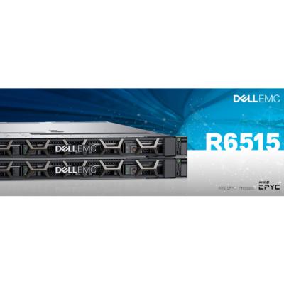 China Dell R6515 1U Rack Server AMD 7702P 64Cores 16DIMM Slots 8SFF SAS SATA Server R6515 for sale