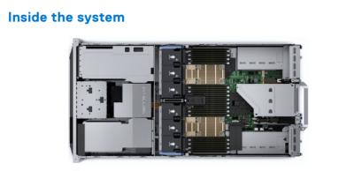 China New Original DELL PowerEdge R750xa 8SFF Xeon Cores 2Ghz 28 Cores 2Ghz 28 CPU 2U R750xa Support Server DELL R750xa 6338 CPU for sale