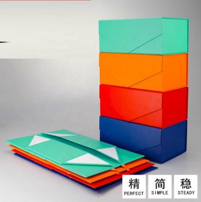 China China production space flip gift box color spot folding handmade professional gift box wholesale savings shipping customization for sale