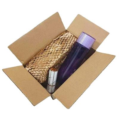 China Lipstick Biodegradable Shockproof Anti-Fall Paper Packaging Mesh Environmental Protection Pad Honeycomb Express Filling for sale