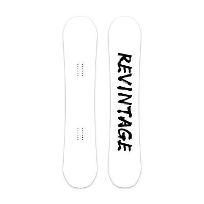 China 2023 Winter Cute Pure Classic Snowboard Customization Poplar Color Printing Sport Freeride Skiing White Board for sale