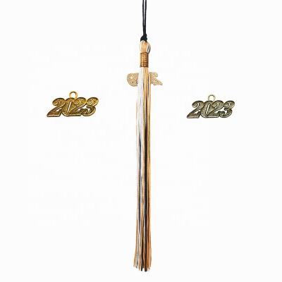 China Mobile Phone Black/Gold/White Multicolor School Grade Graduation Tassel Graduation Tassels for sale