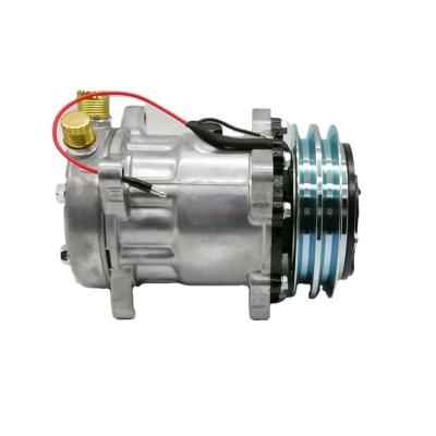 China High Quality Sanden Type 7H15-4664 8024 Auto AC 12v COMPRESSOR For Universal 27*19*19cm for sale