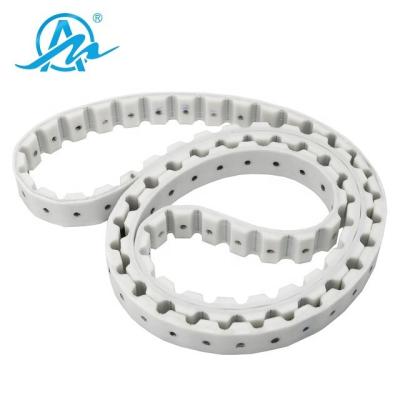 China Non-standard Industrial AT20 Heavy Duty/Wear Resistant Heat Resistant/Aging Proof/Waterproof/Oil Add Different Types Polyurethane Hole Single Sided Tooth Strap for sale