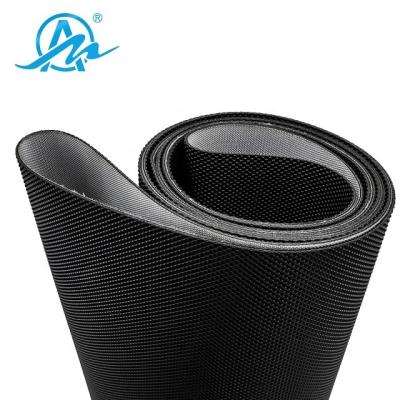 China Wear Resistant Durable Low Noise Golf Pattern Treadmill PVC Conveyor Belt for sale