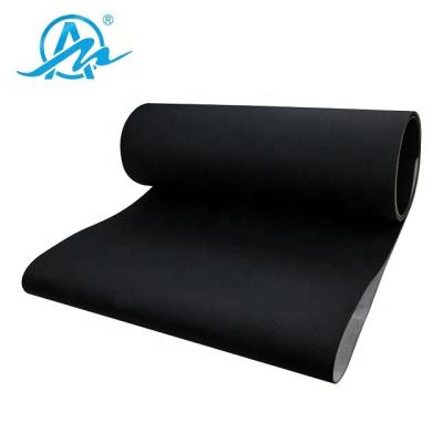 China Fire Resistant Black Treadmill Belt Walking Equipment For Running Machine Conveyor Belt Fitness for sale