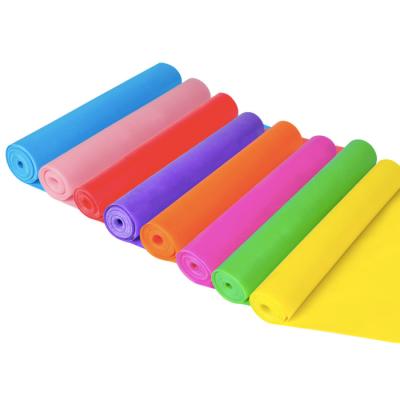 China High Elastic And Eco Friendly Latex Material Improved Material Skin-Friendly Resistance Band Exercise Long Bands for sale