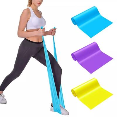 China Eco-friendly Resistance Loop Band Yoga Exercise Gym Strength Resistance Bands Indoor Pilates Sport Training Workout Elastic Bands for sale