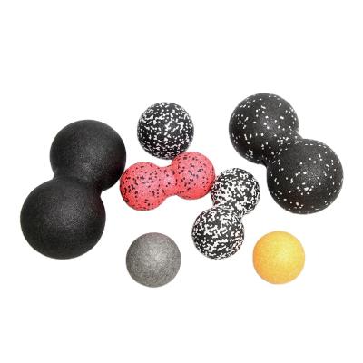 China LIGHT/DURABLE/STABLE Wholesale High Density PPE Foam Ball Peanut Massage Ball for sale