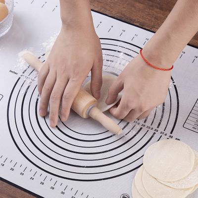 China 70*50cm Viable Silicone Mat Cake Baking Bakeware Liners Non-Stick Kneading Dough Pads Pads Bake Tools for sale